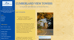 Desktop Screenshot of cumberlandviewtowers.org